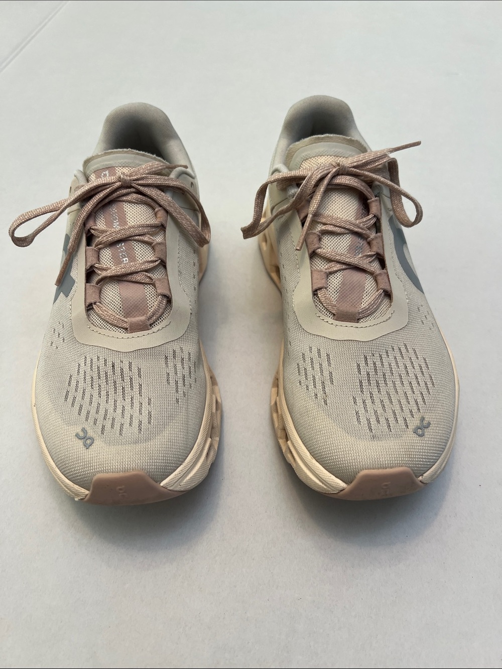 ON RUNNING CLOUDMONSTER MOON FAWN TRAINERS RUNNING SHOES SIZE 7 WOMEN’S - Picture 5 of 16